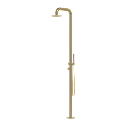 Atlas Freestanding Outdoor Shower with Handheld