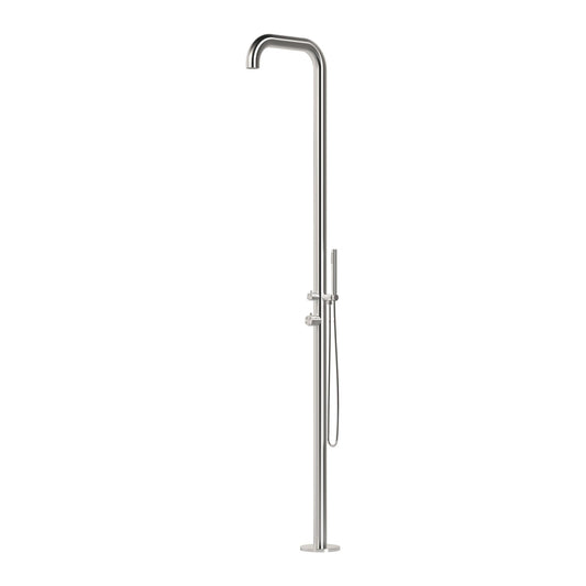 Cascade Freestanding Outdoor Shower with Handheld