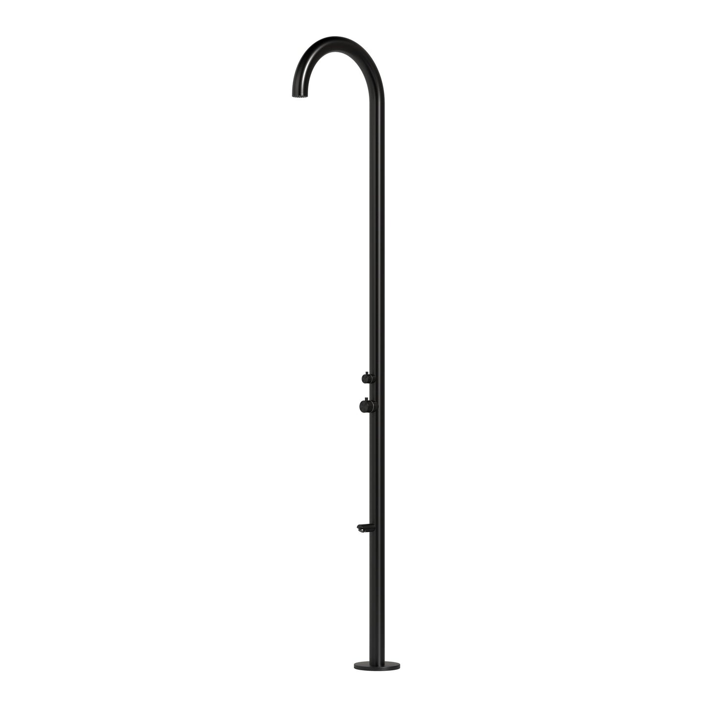 Teton Freestanding Outdoor Shower with Foot Wash
