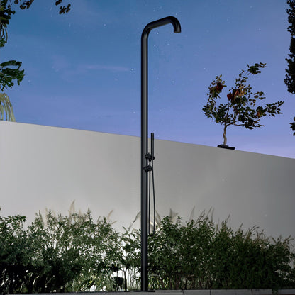 Cascade Freestanding Outdoor Shower with Handheld