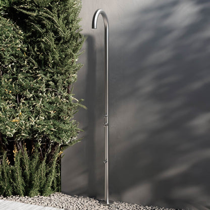Teton Freestanding Outdoor Shower with Foot Wash